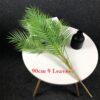 125cm Tropical Palm Plants Large Artificial Tree Branches Plastic Fake Leaves Green Monstera For Home Garden Room Office Decor