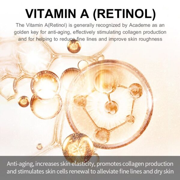 VIBRANT GLAMOUR Retinol Face Cream Firming Lifting Anti-Aging Remove Wrinkle Whitening Brightening Moisturizing Facial Skin Care