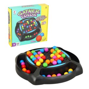 Rainbow Ball Elimination Game kit Interactive Remove Rainbow Game Rainbow Puzzle Chess Toys Set Xmas Party Kid Adult Gifts