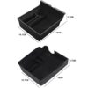 Tesla Model3 Car Central Armrest Storage Box For Tesla Model 3 2021 Accessories Center Console Flocking Organizer Containers New