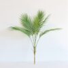 60-88 CM Real Touch Artificial Tree Palm Leaf Plastic Feel Plants Garden Home Decorations Scutellaria Tropical Fake Plants