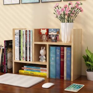 Students Desk Organizer Flexible Magazine Organizers Bookcase Bookshelf Stationery Storage Holder Stand Desktop Shelf Rack