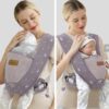 Baby front facing carrier X waiststool shape ergonomic travel kangaroo child C protection holder sling infant activity gear