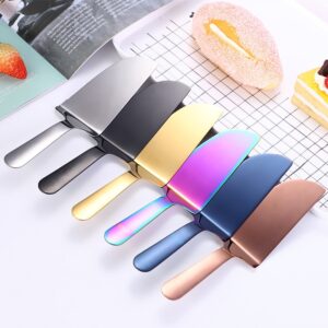 Wilona Stainless Steel Cake Colorful Baking Pizza Cutters Knife Simple Creative 6 Colors Kitchen Tools Baking Accessories