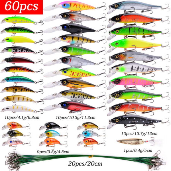 Fishing Lure Set Fishing Hard Bait Mini Minnow Floating Swing Crankbait Crazy Wobblers Artificial Bionic Crank Lures