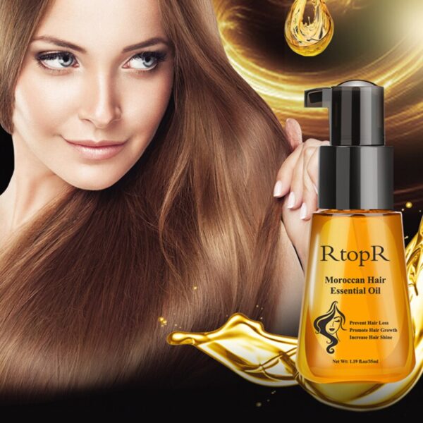35ML Hair Essential Oil Multi-functional Hair Care Prevent Hair Loss Increase Hair Shine Treatments Repair Damaged Hair TSLM1