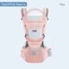 MTWML Ergonomic Baby Carrier Baby Kangaroo Child Hip Seat Tool Baby Holder Sling Wrap Backpacks Baby Travel Activity Gear