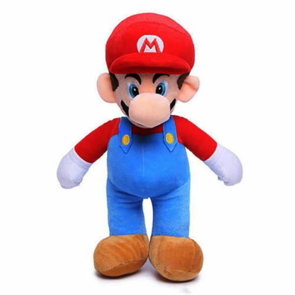 2PCS Super Bros Plush Doll Luigi Toy Soft Stuffed Animal Dolls Toys Kids Children Birthday Christmas Gift