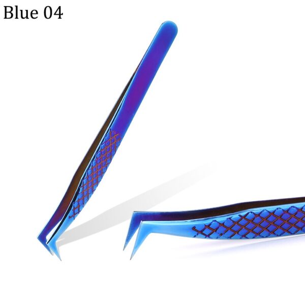 Eyelash Tweezers Excellent Closure Stainless Steel Lash Accessories Tweezers For 3D Volume Lash Extension Supplies Makeup Tools