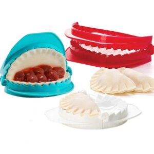 3Pcs/set Plastic Dumpling Molds Chinese Food Jiaozi Maker Dough Press Dumpling Pie Ravioli Hand Mould Kitchen Creative DIY Tools