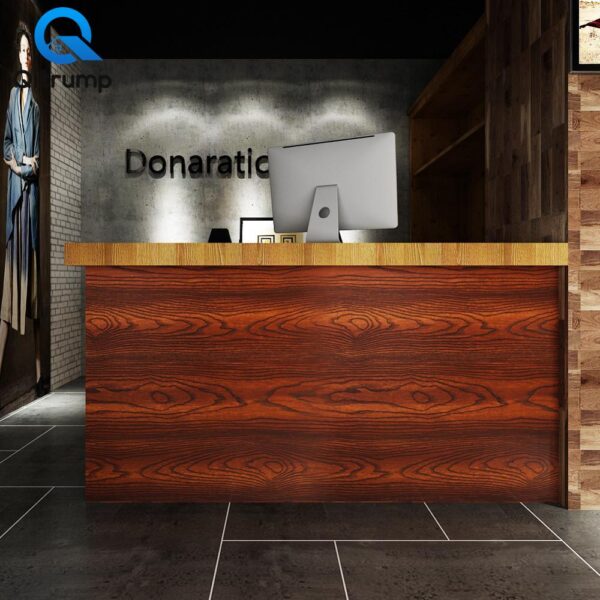 Wood Grain Wallpaper Self-adhesive Waterproof Wall Stickers Contact Papers Wardrobe Furniture Door Film Decor Home Improvement