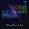Gaming keyboard and Mouse Wired backlight mechanical feeling keyboard Gamer kit Silent 3200DPI Gaming Mouse Set for PC Laptop
