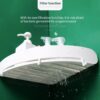Bathroom Corner Storage Shelf Wall Organizer Caddy Shelf Shower Storage Wall Holder Shampoo Holder Shelf Home Washroom Gadgets