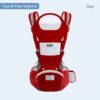 MTWML Ergonomic Baby Carrier Baby Kangaroo Child Hip Seat Tool Baby Holder Sling Wrap Backpacks Baby Travel Activity Gear