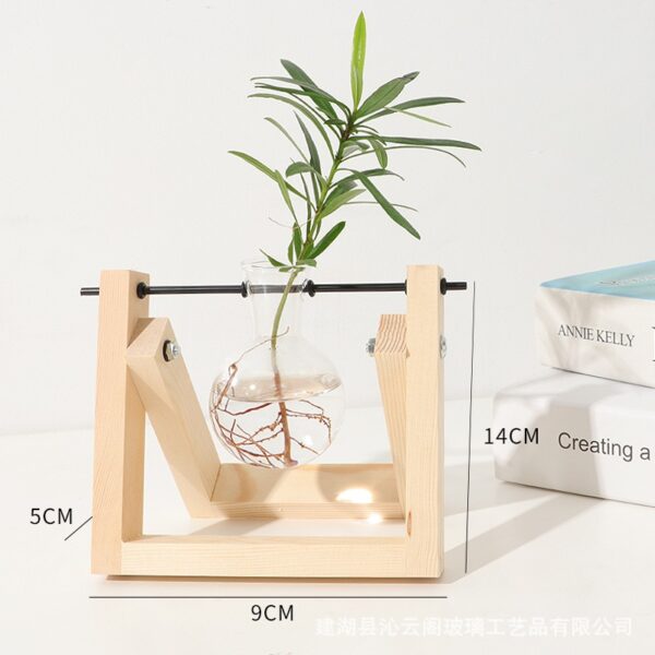 Hydroponic Vase Vintage Desktop Plant Terrarium Planter Bulb Glass Vase Water Planting Propagation Stations Home Decoration