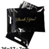 General Use Thanks Poly Mailer Adhesive Envelopes Bag Black White Courier Dress T-shirt Trousers Sweater Shoes Portable Pouches