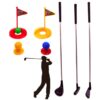 Golf Toy Set Sports For Kids Learning Active Toys Colourful Development Outdoor Play Sport Game For Children