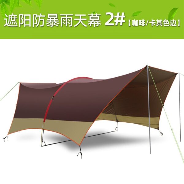 Ultralarge Anti-Uv Gazebo Summer Outdoor Super Large Camping Tent Canopy Tent Awning Advertising Tents Pergola Oxford Beach Tent