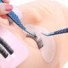 Eyelash Tweezers Excellent Closure Stainless Steel Lash Accessories Tweezers For 3D Volume Lash Extension Supplies Makeup Tools