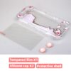 Data Frog Anti-Slip Hard Protective Case For Nintendo Switch Lite Console Clear Shell Cover For NS Switch Lite Game Accessories