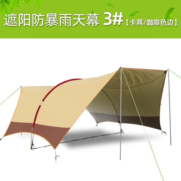 Ultralarge Anti-Uv Gazebo Summer Outdoor Super Large Camping Tent Canopy Tent Awning Advertising Tents Pergola Oxford Beach Tent