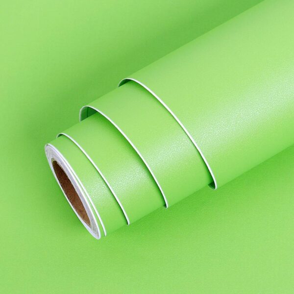 Solid Color Vinyl Self Adhesive Waterproof Wallpaper Bathroom Kitchen Countertops Contact Paper Home Improvement Wall Stickers