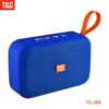 T&G TG506 Mini Bluetooth Speaker Wireless Portable Handhold Loudspeaker Fabric Stereo Small Subwoofer Support TF Card FM Radio