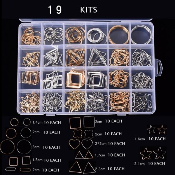 Jewelry box Tool jewelry Making supplies Material Beads Earring Hook Pin Sets for Supplies Lobster Clasp Earrings Accessories