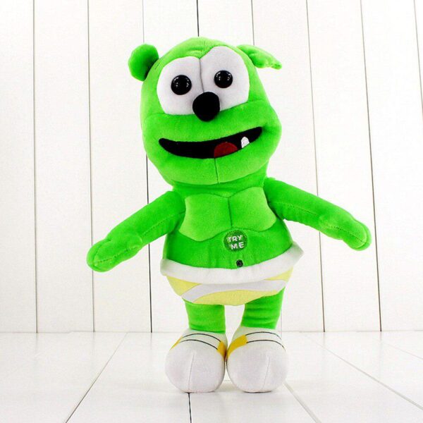 30CM Gummy Bear Plush Doll Green Cute Cartoon Soft Stufffed Toy Plush for Kids Girls Decor Children Birthday Gifts