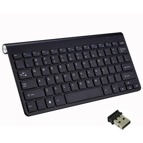 2.4G Wireless Keyboard and Mouse Protable Mini Keyboard Mouse Combo Set For Notebook Laptop Mac Desktop PC Computer Smart TV PS4