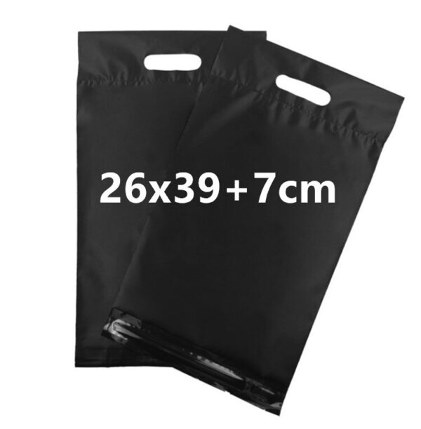 General Use Thanks Poly Mailer Adhesive Envelopes Bag Black White Courier Dress T-shirt Trousers Sweater Shoes Portable Pouches