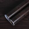 Wood Grain Wallpaper Self-adhesive Waterproof Wall Stickers Contact Papers Wardrobe Furniture Door Film Decor Home Improvement