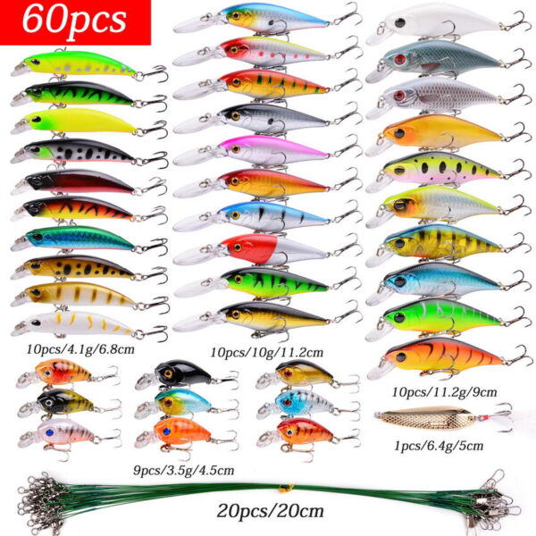 Fishing Lure Set Fishing Hard Bait Mini Minnow Floating Swing Crankbait Crazy Wobblers Artificial Bionic Crank Lures