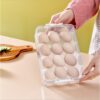 Transparent Storage Box For Kitchen Household Eggs Fruits And Vegetables Crisper Can Be Superposition Food Storage Box