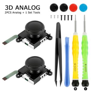 3D Analog Joy con Joystick Replacement Gamepad Thumb Stick for Nintendo Switch NS Joystic JoyCon Repair Tool