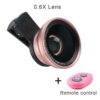 4K HD Super 15X Macro Lens for Smartphone Anti-Distortion 0.45X 0.6X Wide Angle Lens 2 in 1 Mobile Phone Lense Camera Kit