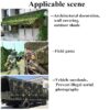 Woodland Reinforced Camouflage Net Military Hunting Jungle for Pergola Gazebo Mesh Hide Garden Shade Outdoor Awning Cover