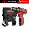 VVOSAI 12V 16V 20V Cordless Drill Screwdriver Electric Drill Power Tools Hand Drill 25+1 Torque Wireless Driver DIY Power Tools