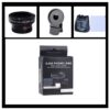 2-in-1 Mobile Phone Lenses Kits 0.45X Wide Angle Lens & 12.5X Super Macro HD Camera Lens Universal for iPhone XR 8 Android Phone