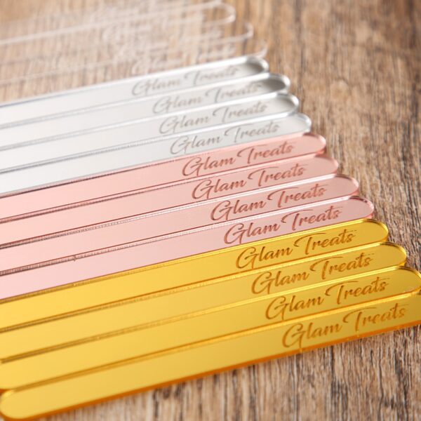 Personalized names Acrylic cakesicle Ice Cream sticks, Custom Popsicle Sticks,Birthday,Cumpleanos,Baby Shower ,Baking decoratio