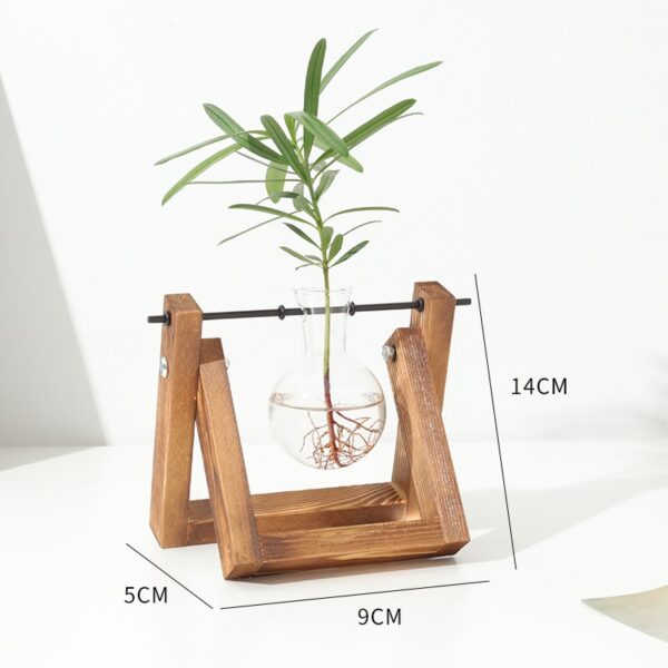 Hydroponic Vase Vintage Desktop Plant Terrarium Planter Bulb Glass Vase Water Planting Propagation Stations Home Decoration