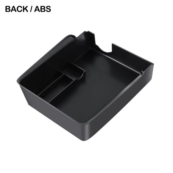 Tesla Model3 Car Central Armrest Storage Box For Tesla Model 3 2021 Accessories Center Console Flocking Organizer Containers New