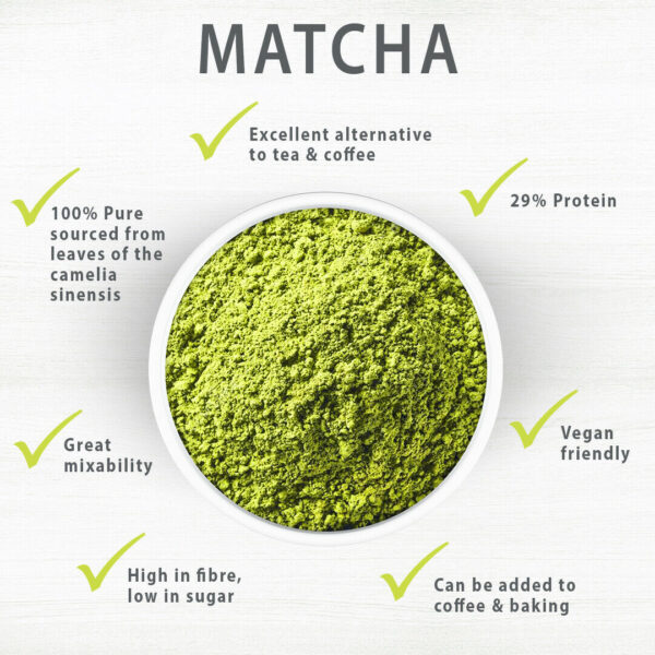 Matcha Green Tea Powder 50g - Smooth Premium Grade