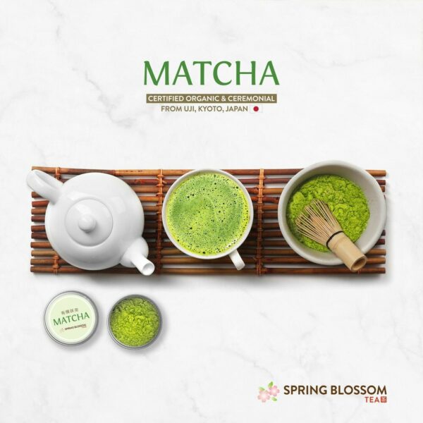 40G MATCHA GREEN TEA 100% ORGANIC JAPANESE PREMIUM CEREMONIAL GRADE FINE POWDER
