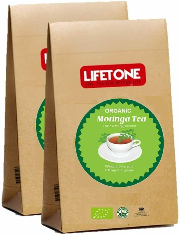 Moringa Leaf Tea,Organic certified,Stimulating immunity,40 Teabags