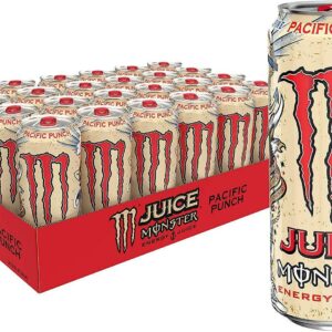 New MONSTER Energy Pacific Punch Energy Drink New Flavour 500ML (Pack of 12)