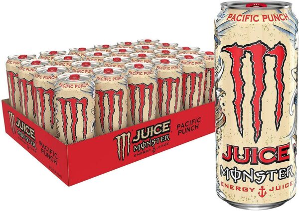 New MONSTER Energy Pacific Punch Energy Drink New Flavour 500ML (Pack of 12)