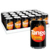 24 Cans Tango Original Orange 330ml Wholesale Soft Fizzy Soda Drinks Party Tray