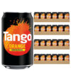 24 Cans Tango Original Orange 330ml Wholesale Soft Fizzy Soda Drinks Party Tray