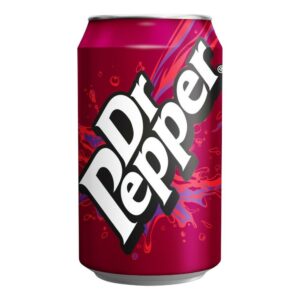 Dr Pepper Soft Drink Can 330ml 24 Cans FIZZY DRINKS, BEST PRICE. FAST DELIVERY